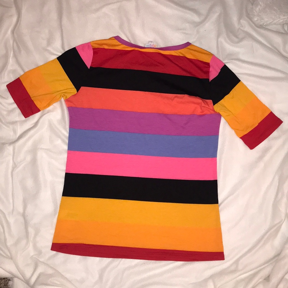 LuLaRoe Striped Classic T - Picture 2 of 3